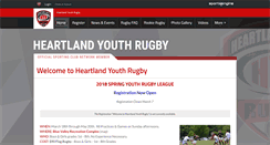 Desktop Screenshot of heartlandyouthrugby.org