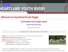 Tablet Screenshot of heartlandyouthrugby.org